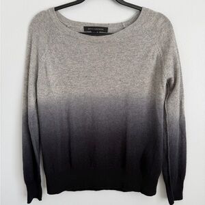Skull Cashmere Size S • Gray Black Skull 100% Cashmere Sweater.